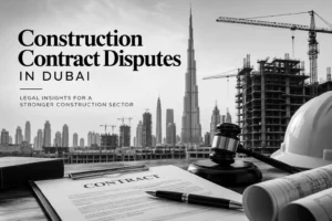 Construction contract disputes in Dubai