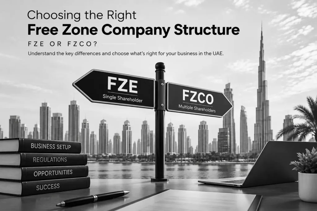 Free Zone Company Structure FZE vs FZCO