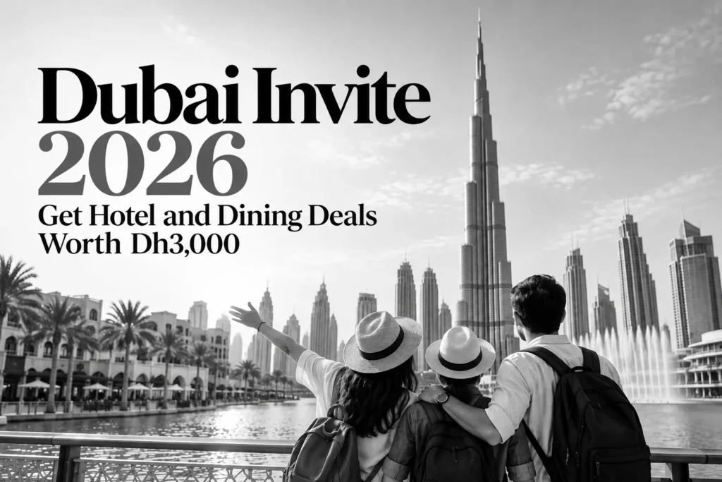 Dubai Invite 2026 hotel and dining deals worth Dh3,000