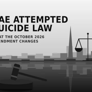 UAE Attempted Suicide Law October 2026 UAE attempted suicide law-October 2026 amendment