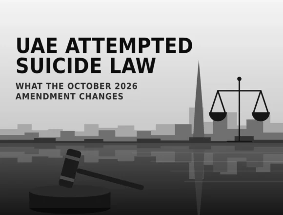 UAE attempted suicide law-October 2026 amendment